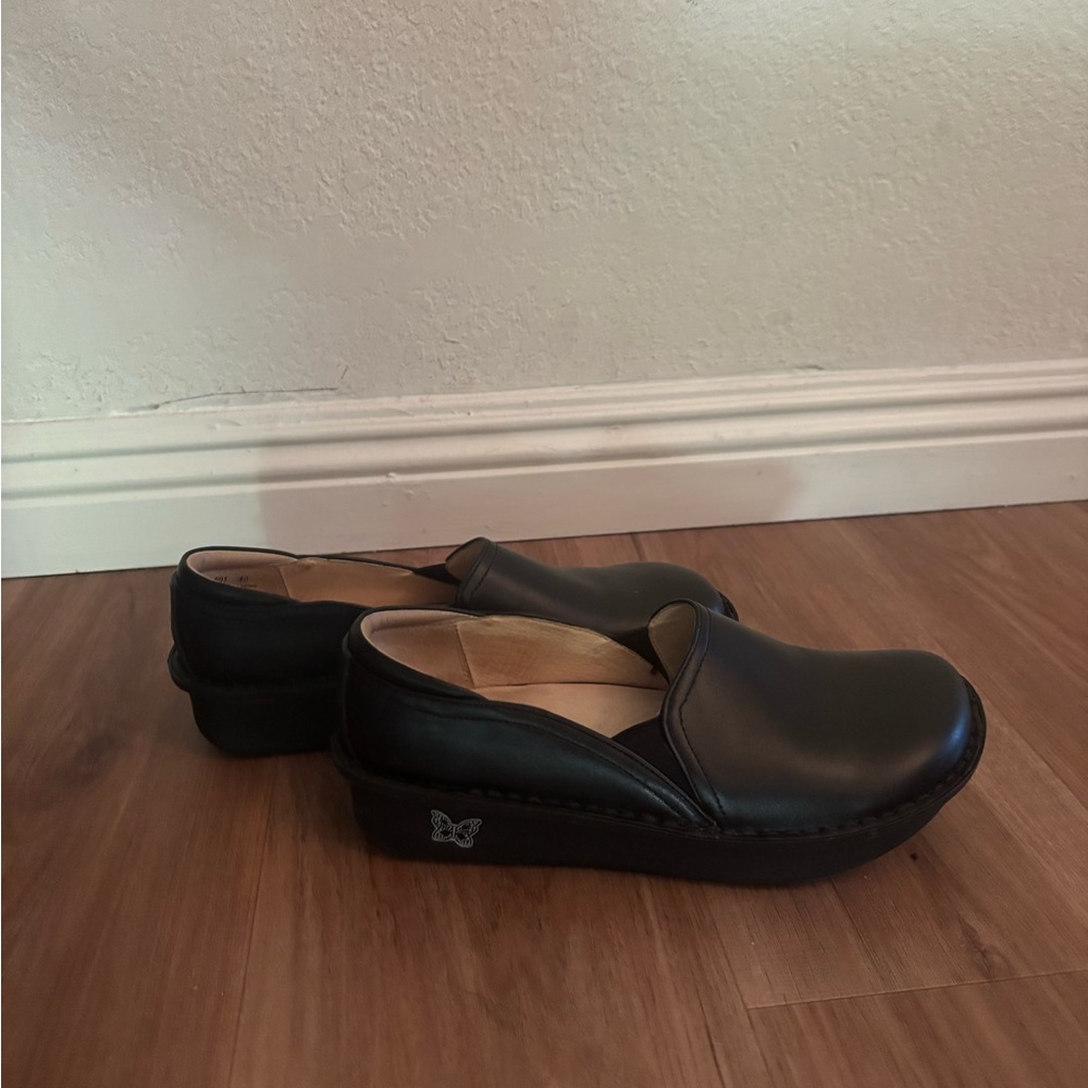 Women's Black Slip On Shoes